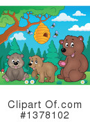 Bear Clipart #1378102 by visekart