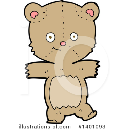 Royalty-Free (RF) Bear Clipart Illustration by lineartestpilot - Stock Sample #1401093