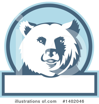 Royalty-Free (RF) Bear Clipart Illustration by patrimonio - Stock Sample #1402046