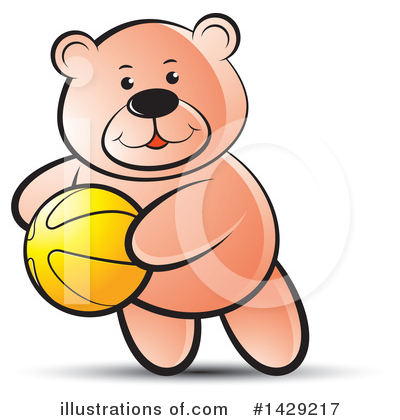 Basketball Clipart #1429217 by Lal Perera