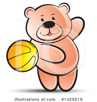 Basketball Clipart #1429219 by Lal Perera