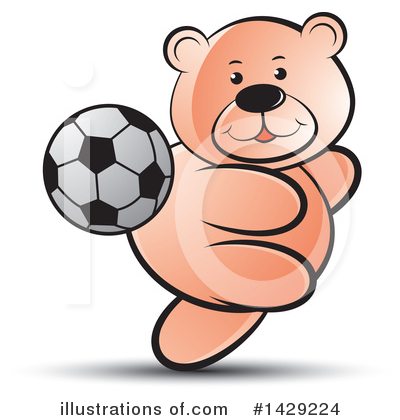 Soccer Clipart #1429224 by Lal Perera