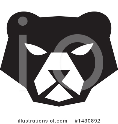 Royalty-Free (RF) Bear Clipart Illustration by patrimonio - Stock Sample #1430892