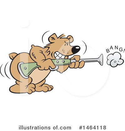 Royalty-Free (RF) Bear Clipart Illustration by Johnny Sajem - Stock Sample #1464118