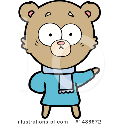 Royalty-Free (RF) Bear Clipart Illustration by lineartestpilot - Stock Sample #1488672