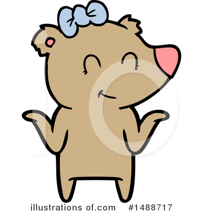 Royalty-Free (RF) Bear Clipart Illustration by lineartestpilot - Stock Sample #1488717
