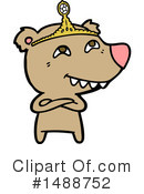 Bear Clipart #1488752 by lineartestpilot