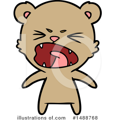 Royalty-Free (RF) Bear Clipart Illustration by lineartestpilot - Stock Sample #1488768