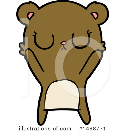 Royalty-Free (RF) Bear Clipart Illustration by lineartestpilot - Stock Sample #1488771