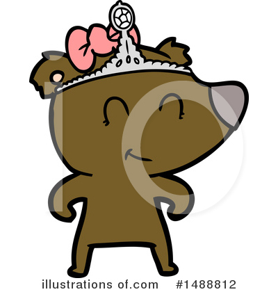 Royalty-Free (RF) Bear Clipart Illustration by lineartestpilot - Stock Sample #1488812