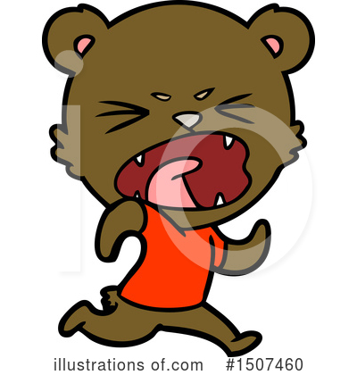 Royalty-Free (RF) Bear Clipart Illustration by lineartestpilot - Stock Sample #1507460