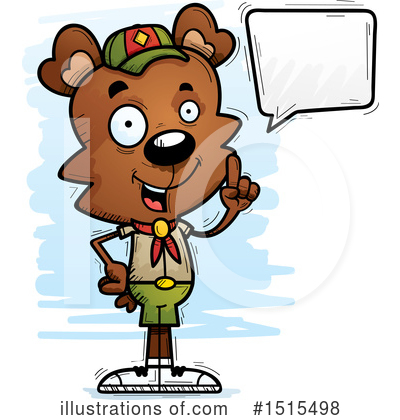 Royalty-Free (RF) Bear Clipart Illustration by Cory Thoman - Stock Sample #1515498