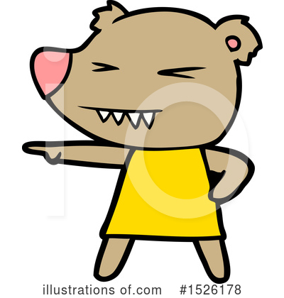 Royalty-Free (RF) Bear Clipart Illustration by lineartestpilot - Stock Sample #1526178
