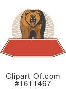Bear Clipart #1611467 by Vector Tradition SM