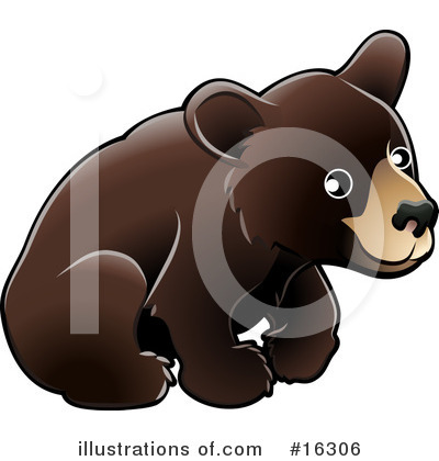 Royalty-Free (RF) Bear Clipart Illustration by AtStockIllustration - Stock Sample #16306