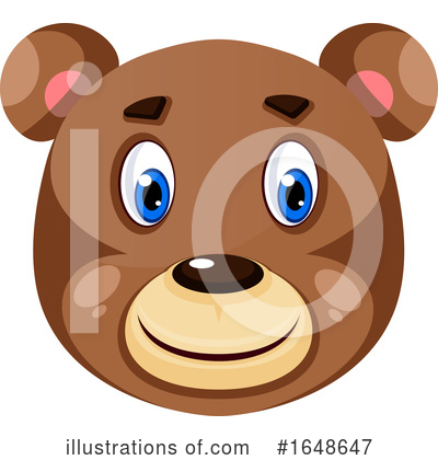 Royalty-Free (RF) Bear Clipart Illustration by Morphart Creations - Stock Sample #1648647