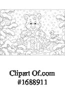 Bear Clipart #1688911 by Alex Bannykh