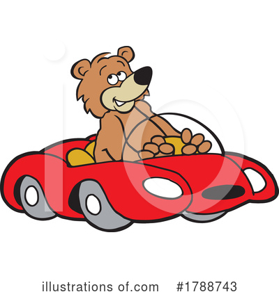 Driving Clipart #1788743 by Johnny Sajem