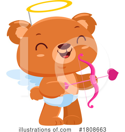 Royalty-Free (RF) Bear Clipart Illustration by Hit Toon - Stock Sample #1808663
