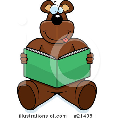 Reading Clipart #214081 by Cory Thoman