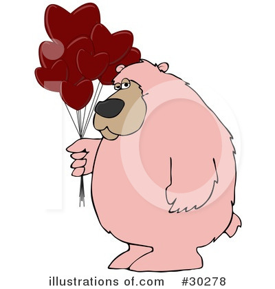 Royalty-Free (RF) Bear Clipart Illustration by djart - Stock Sample #30278
