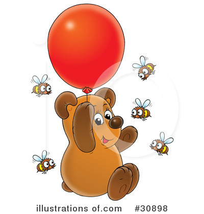 Royalty-Free (RF) Bear Clipart Illustration by Alex Bannykh - Stock Sample #30898