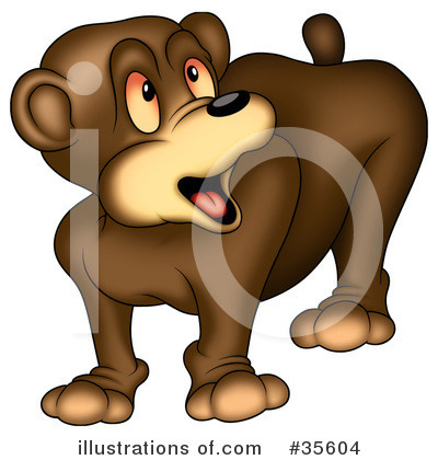 Royalty-Free (RF) Bear Clipart Illustration by dero - Stock Sample #35604