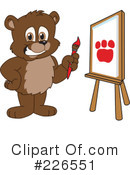 Bear Mascot Clipart #226551 by Mascot Junction