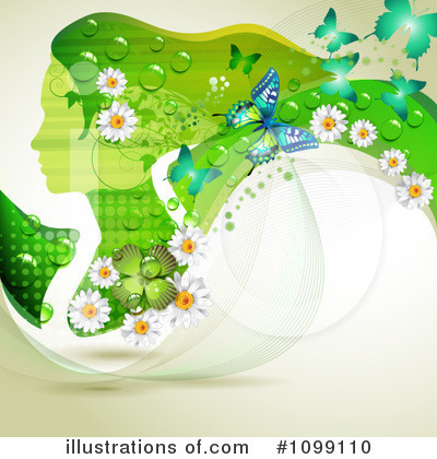 Royalty-Free (RF) Beauty Clipart Illustration by merlinul - Stock Sample #1099110