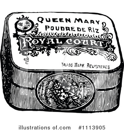 Royalty-Free (RF) Beauty Clipart Illustration by Prawny Vintage - Stock Sample #1113905