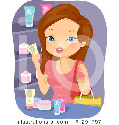 Beauty Products Clipart #1291797 by BNP Design Studio