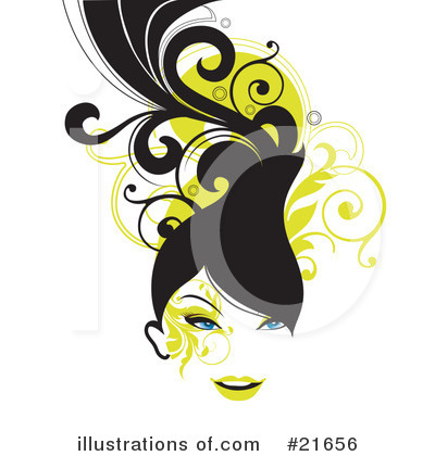 Royalty-Free (RF) Beauty Clipart Illustration by OnFocusMedia - Stock Sample #21656