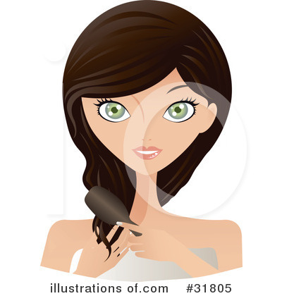 Royalty-Free (RF) Beauty Clipart Illustration by Melisende Vector - Stock Sample #31805