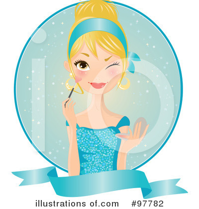 Blond Woman Clipart #97782 by Melisende Vector