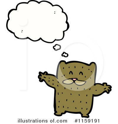 Royalty-Free (RF) Beaver Clipart Illustration by lineartestpilot - Stock Sample #1159191