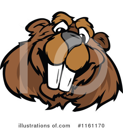 Royalty-Free (RF) Beaver Clipart Illustration by Chromaco - Stock Sample #1161170