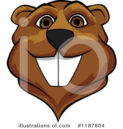 Royalty-Free (RF) Beaver Clipart Illustration by Vector Tradition SM - Stock Sample #1187804