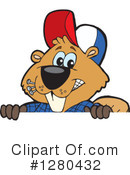 Beaver Clipart #1280432 by Dennis Holmes Designs