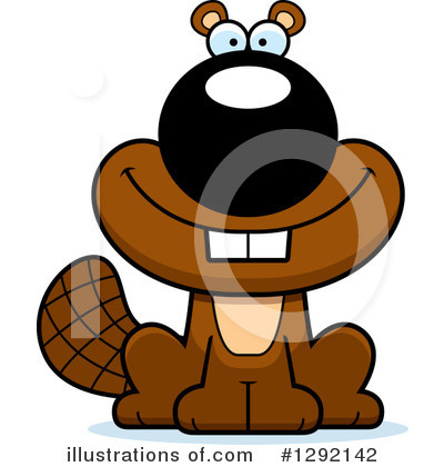 Royalty-Free (RF) Beaver Clipart Illustration by Cory Thoman - Stock Sample #1292142