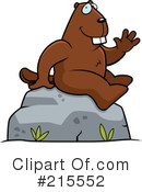 Beaver Clipart #215552 by Cory Thoman