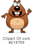 Beaver Clipart #218756 by Cory Thoman