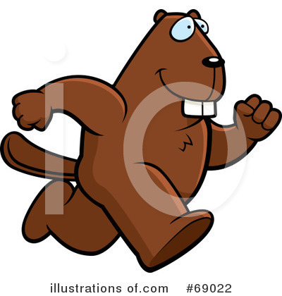 Royalty-Free (RF) Beaver Clipart Illustration by Cory Thoman - Stock Sample #69022