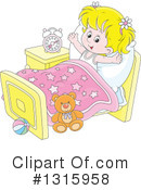 Bed Time Clipart #1315958 by Alex Bannykh