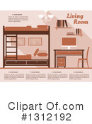 Bedroom Clipart #1312192 by Vector Tradition SM