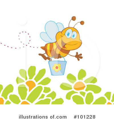 Bees Clipart #101228 by Hit Toon