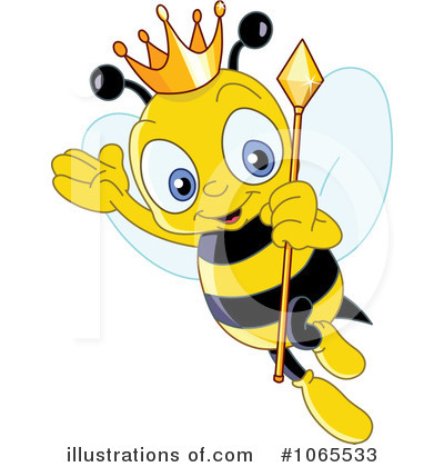 Royalty-Free (RF) Bee Clipart Illustration by yayayoyo - Stock Sample #1065533