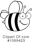 Bee Clipart #1069423 by Hit Toon