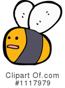 Bee Clipart #1117979 by lineartestpilot
