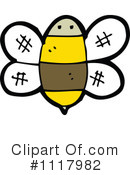 Bee Clipart #1117982 by lineartestpilot