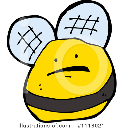 Bees Clipart #1118021 by lineartestpilot